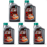 Kit 5 Óleo Motor Selenia K Api Sp A 4 15w40 Semissintético