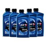 Kit 5 Óleos De Motor Semissintético Elf Evolution 700 10w40