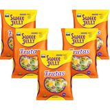Kit 5 Pacotes Sweet Jelly Balas De Algas Marinhas 500g