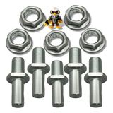 Kit 5 Parafuso Coroa C porca Cbx 200 Strada Nx 200 Xr 200