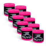 Kit 5 Pares Bandagem Elástica 3m Rosa Muvin