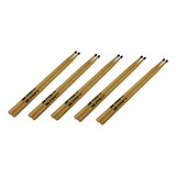 Kit 5 Pares Baqueta 5bn 5b Ponta De Nylon X pro C Ibanez