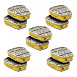 Kit 5 Pares Filtro Cartucho Quimico Vo ga 6003 Respirador 3m