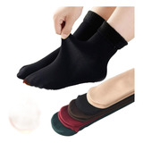 Kit 5 Pares Meia Térmica Neve Frio Forrada 2 Pares Luvas