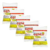 Kit 5 Pastilhas De Cloro Genco Tripla Ação Piscinas Tablete