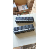 Kit 5 Patch Panel Poe Volt 5 Portas 12v 24v Regua Poe volt