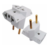 Kit 5 Pc Plug Adaptador Tomada Novo Padrão Benjamin T 10 20a