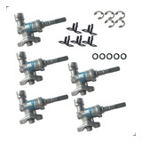 Kit 5 Pc Registro Ramal Boca Fogão Cooktop Chamalux Original