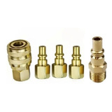 Kit 5 Pçs 1 4 Engate Rapido E Pinos nipes Compressor