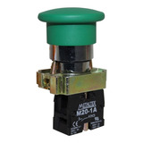 Kit 5 Pçs Botão Cogumelo Verde S trava Verde Metaltex