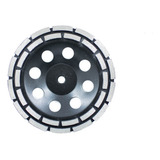Kit 5 Pçs Disco Desbaste Diamantado Duplo 180mm Rosca M14