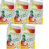 Kit 5 Pct De Bala De Coco De 350g Para Aniversários- Festas- Eventos-