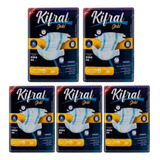 Kit 5 Pct Fraldas Geriátricas Kifral Gold Tamanho Médio M