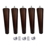 Kit 5 Pé Palito 15cm Bucha Americana