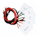 Kit 5 Peças Pastilha Termoelétrica Peltier 12v Tec1 12706