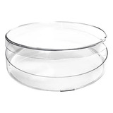 Kit 5 Peças Placa De Petri Vidro 90x15mm Oferta Barato Tampa
