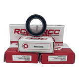 Kit 5 Peças Rolamentos 6802 2rs