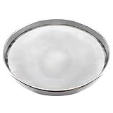 Kit 5 Peneira Aro De Aço Com Tela Trançada Para Tapioca 30cm