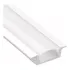 Kit 5 Perfil Led Embutir Slim Alumínio 2 Metros C/acabamento