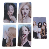 Kit 5 Photocards Blackpink Pink Venom Kpop Idol Lomo