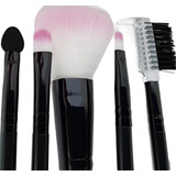 Kit 5 Pincéis Para Maquiagem Profissional Macrilan Kp5 28