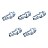 Kit 5 Pino Conector 1 2 Rosca Macho 1 2
