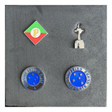 Kit 5 Pins Botons Oficiais Cruzeiro