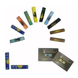 Kit 5 Piteira Vidro De Murano Yellow Finger Small Original