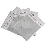 Kit 5 Placas 30x30cm Pastilha Espelhada Adesiva Decorativa Mosaico Em Vidro Para Ambientes Modernos