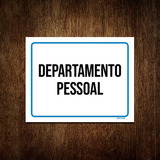 Kit 5 Placas Ambiente