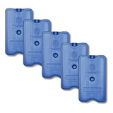 Kit 5 Placas De Gelo Reutilizáveis 500ml Gelotech Cooler
