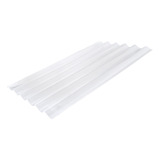 Kit 5 Policarbonato Cristal Perfil 177 Telhas 1 83 X 1 10m