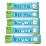 Kit 5 Pomada Para Assaduras Infantil Babymed Menino 45 G