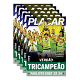 Kit 5 Poster Placar Palmeiras tricampeão