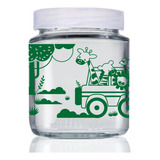 Kit 5 Pote Vidro Armazenar Leite Materno Papinha Bebe Safari