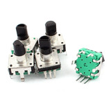Kit 5 Potenciômetro Encoder Pioneer Original Volume Giratori