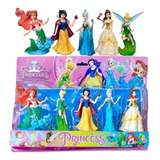 Kit 5 Princesas Ariel tinker Bell