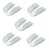 Kit 5 Protetor Bucal Simples Fourmasters P Muay Thai Boxe