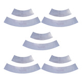 Kit 5 Prs Faixa Refletiva Adesiva Para Cone 75cm Sinalização