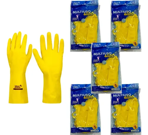 Kit 5 Prs Luva