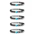 Kit 5 Pulseira Bracelete Opala Azul Atacado D5555