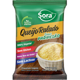 Kit 5 Queijo Ralado Vegetal 100 Vegano Sora 50g Cd Promoção