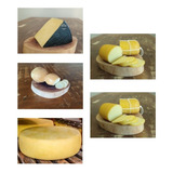 Kit 5 Queijos Canastra Parmesão Cp Cabaça 2 Provolone