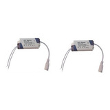 Kit 5 Reator Drive Fonte 12w A 18w Para Plafon De Led Bivolt
