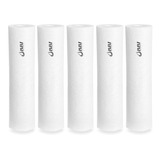 Kit 5 Refil Cartucho Filtro Polipropileno Liso 9 3 4 5 Micra