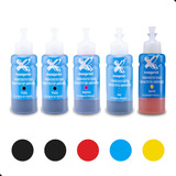 Kit 5 Refil Tinta Maxprint 100ml Compatível Epson L350 L355