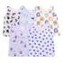 Kit 5 Regata De Malha Estampado Para Bebê Neném Verão