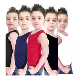 Kit 5 Regatas Infantil