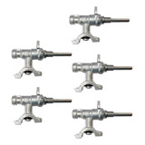 Kit 5 Registros Ramal Com Cavalete Boca Fogão Brastemp