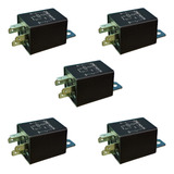 Kit 5 Rele Pisca Seta Potência 500w Ônibus Caminhão Mb 24v